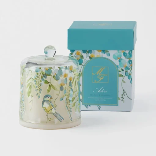 Adore Scented Candle Cloche - Sea Salt And Gard