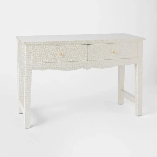 Alice Inlay 2 Drawer Console Table