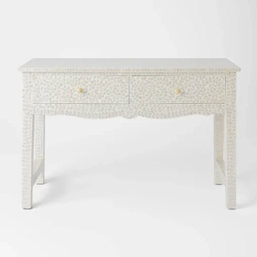 Alice Inlay 2 Drawer Console Table
