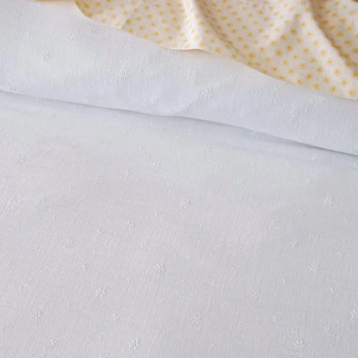 Alina Quilt Cover - White