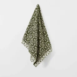 Alva Towel - Rust/Ivory