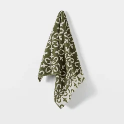 Alva Towel - Rust/Ivory