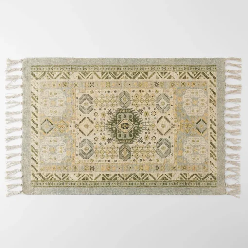 Andes Bath Mat - Green Olive