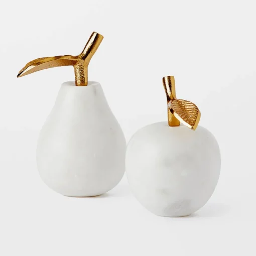 Apple Marble Sculpture