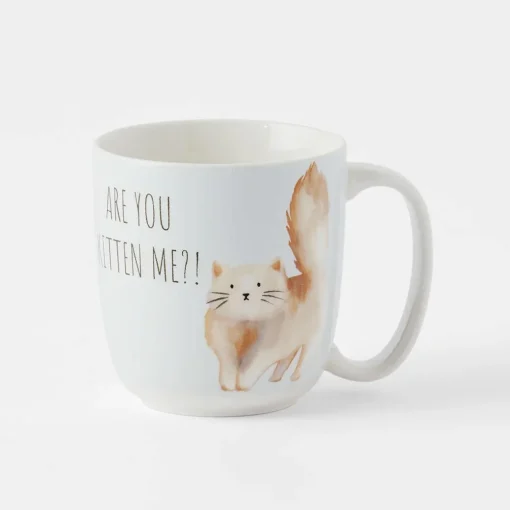 Are You Kitten Me Barker Mug