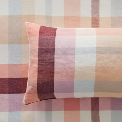 Arlo Quilt Cover - Peach, Pink