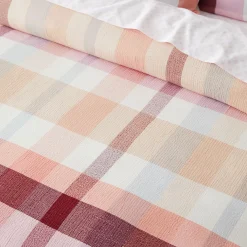 Arlo Quilt Cover - Peach, Pink