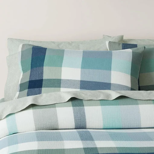 Arlo Quilt Cover - Peach, Pink