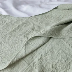 Asher Coverlet - Sage Green