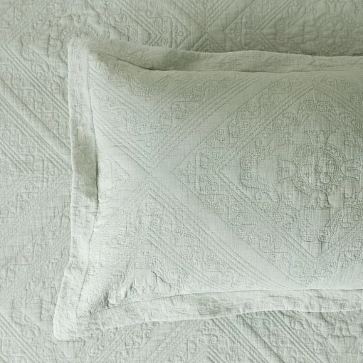 Asher Coverlet - Sage Green