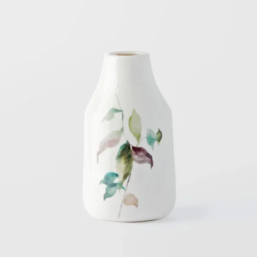 Autumn Leaf Ceramic Vase Large