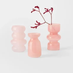 Azure Lip Glass Vase