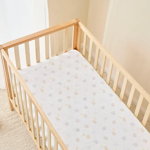 Baby Animals Fitted Cot Sheet