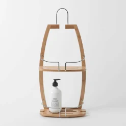 Bamboo Hanging Shower Caddy