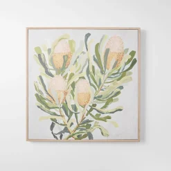 Banksia Framed Canvas