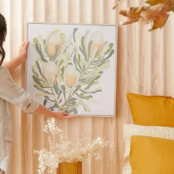 Banksia Framed Canvas