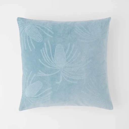 Banksia Velvet Cushion