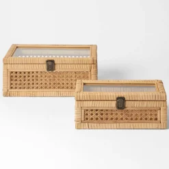 Bayan Rattan Display Box Small