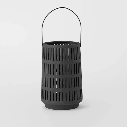 Bayos Ceramic Lantern - Black