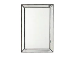 Beaded Edge Framed Mirror
