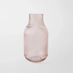 Bennett Ribbed Glass Vase Large