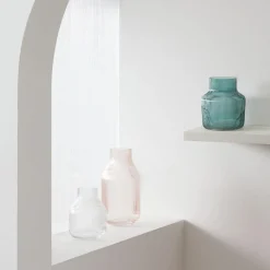 Bennett Ribbed Glass Vase Small
