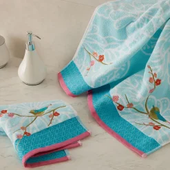 Bird and Blossom Towel