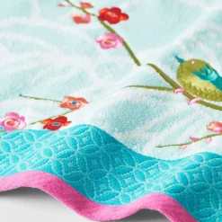 Bird and Blossom Towel