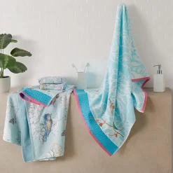 Bird and Blossom Towel