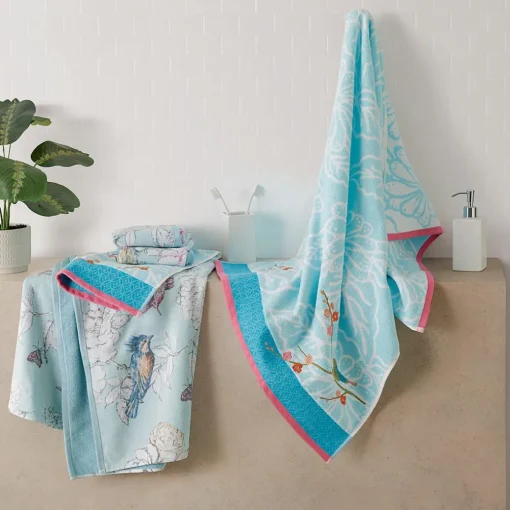 Bird and Blossom Towel