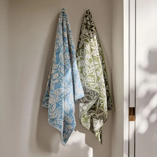 Birdsong Towel - Dusty Rose