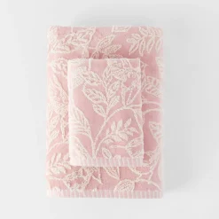 Birdsong Towel - Dusty Rose