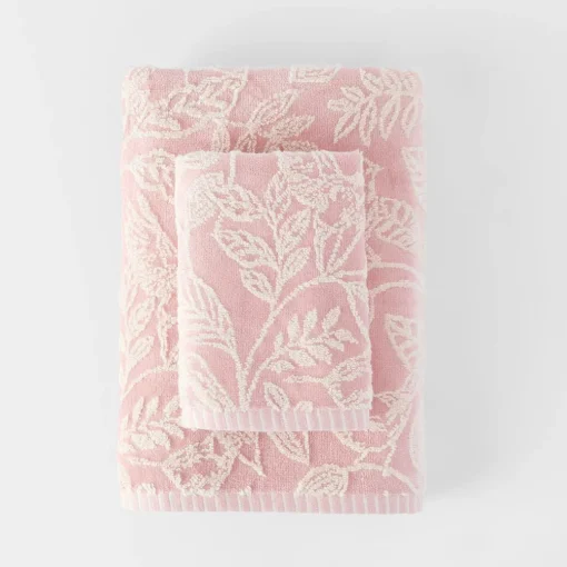 Birdsong Towel - Dusty Rose