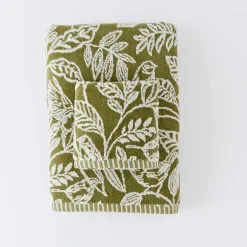 Birdsong Towel - Dusty Rose