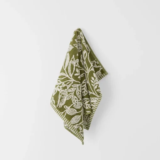 Birdsong Towel - Dusty Rose