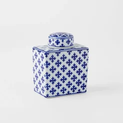 Blue Ginger Jar Rectangle