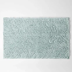 Bobble Melange Bath Mat - Charcoal