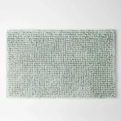 Bobble Melange Bath Mat - Charcoal