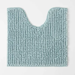 Bobble Melange Bath Mat - Charcoal