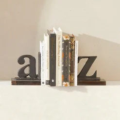 Bookends A and Z Set Of 2