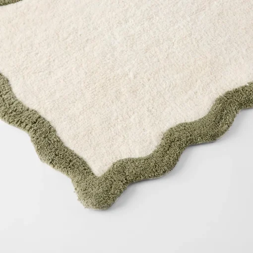 Bowie Scalloped Bath Runner