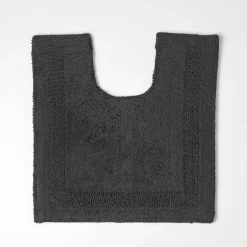 Braxton Contour Bath Mat - Zinc