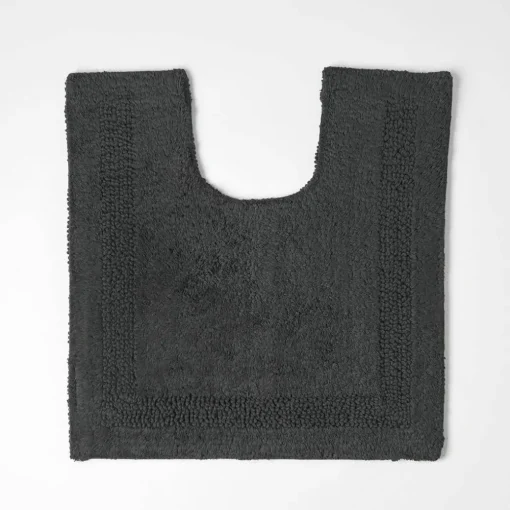 Braxton Contour Bath Mat - Zinc