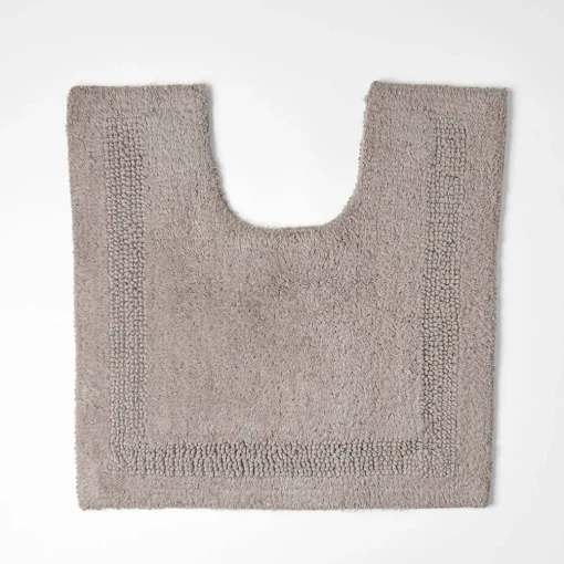 Braxton Contour Bath Mat - Zinc