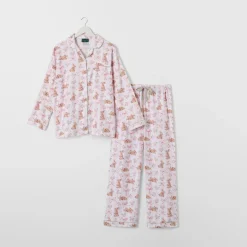 Bunny Bow Flannelette Pyjamas