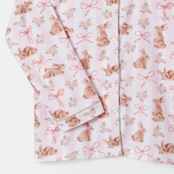 Bunny Bow Flannelette Pyjamas