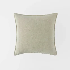 Cameron Linen Cushion - Midnight/Teal