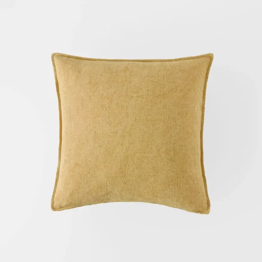 Cameron Linen Cushion - Midnight/Teal