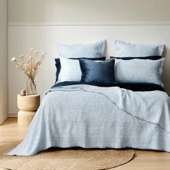 Carina Bedspread - Sage/Ivory