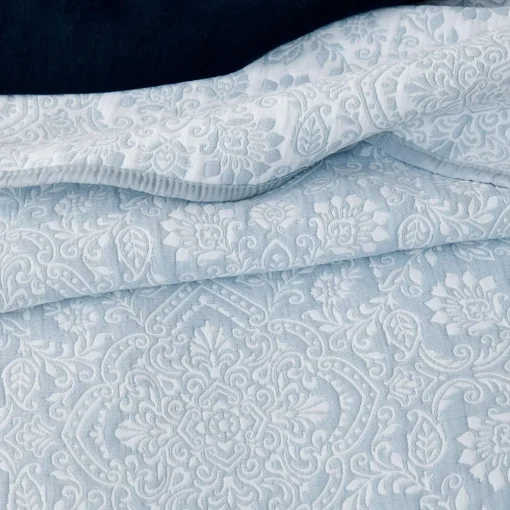 Carina Bedspread - Sage/Ivory